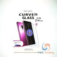 Samsung Galaxy Note 8 - Full Glue UV Cured Curved Tempered Glass Screen Protector